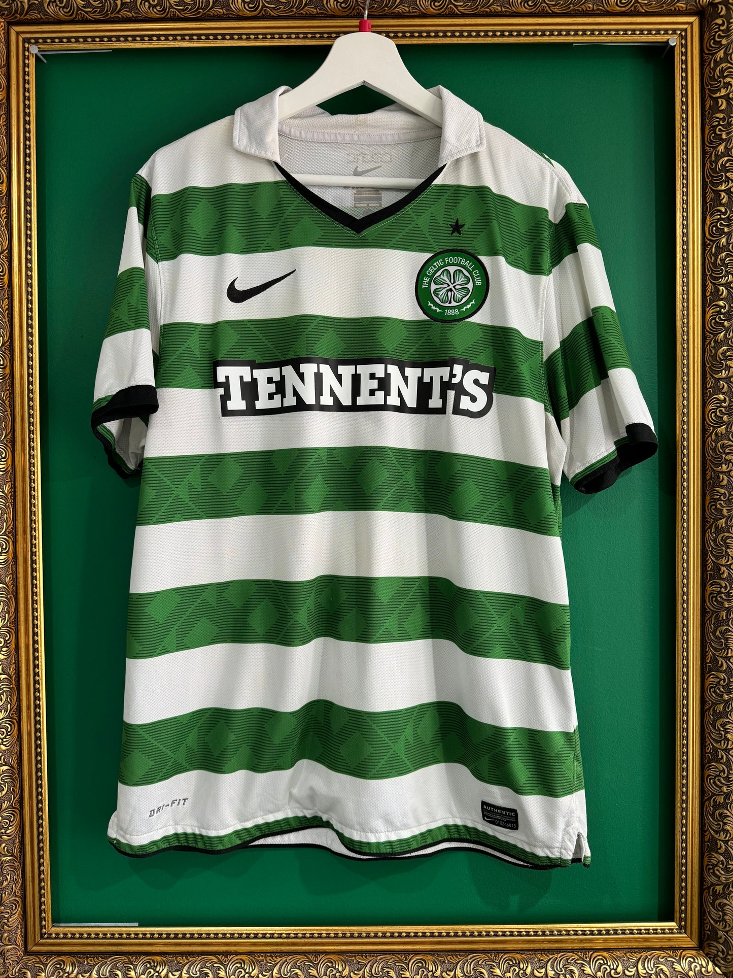 Celtic 2010/11 home large Champions 12