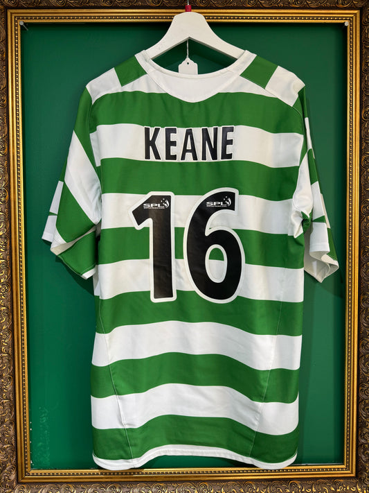 Celtic 2005/06 home large Keane 16