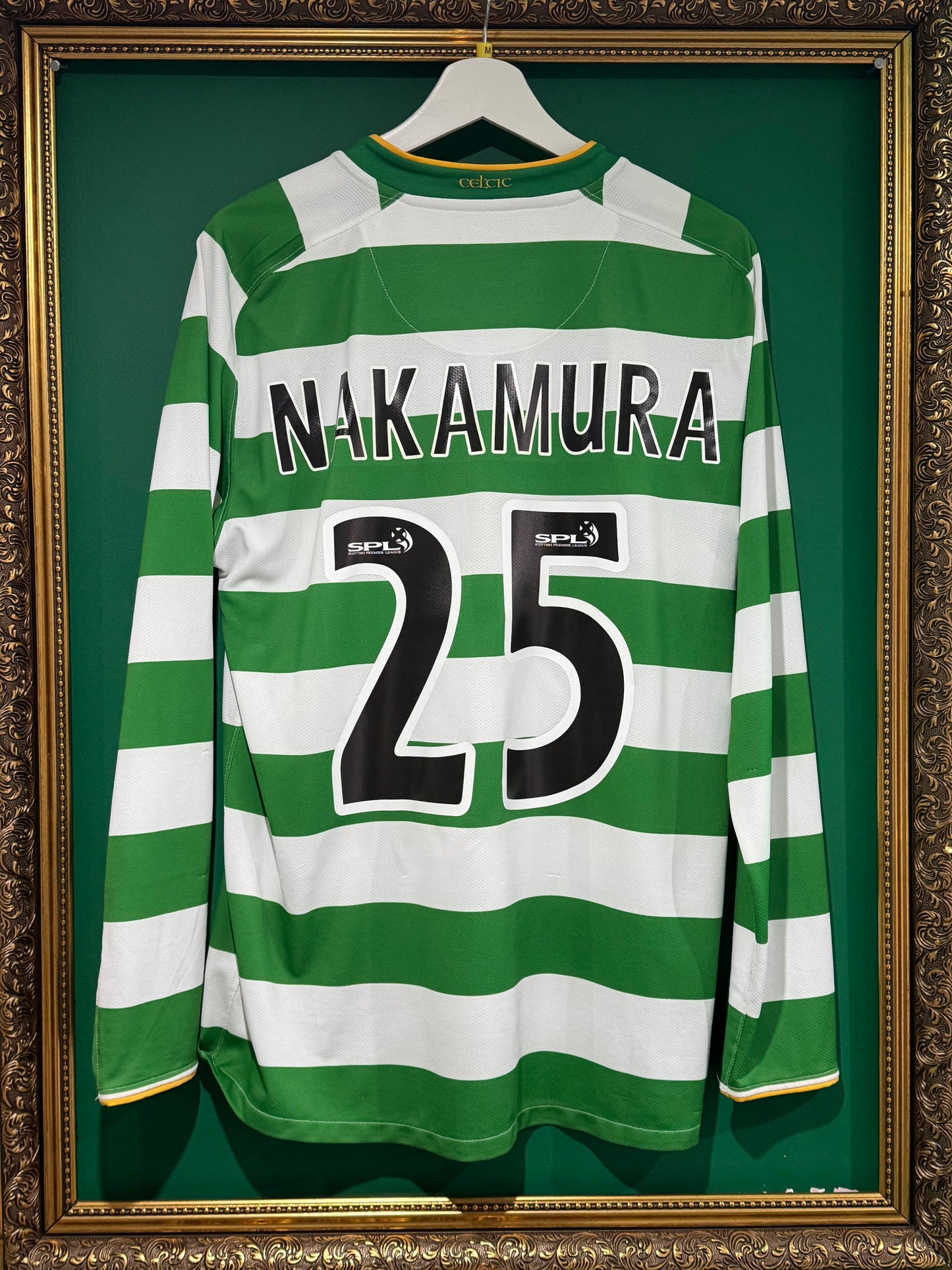 Celtic 2008/09 home ls Nakamura 25