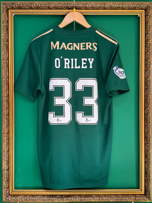 Celtic 2021/22 away O’Riley match prepared shirt