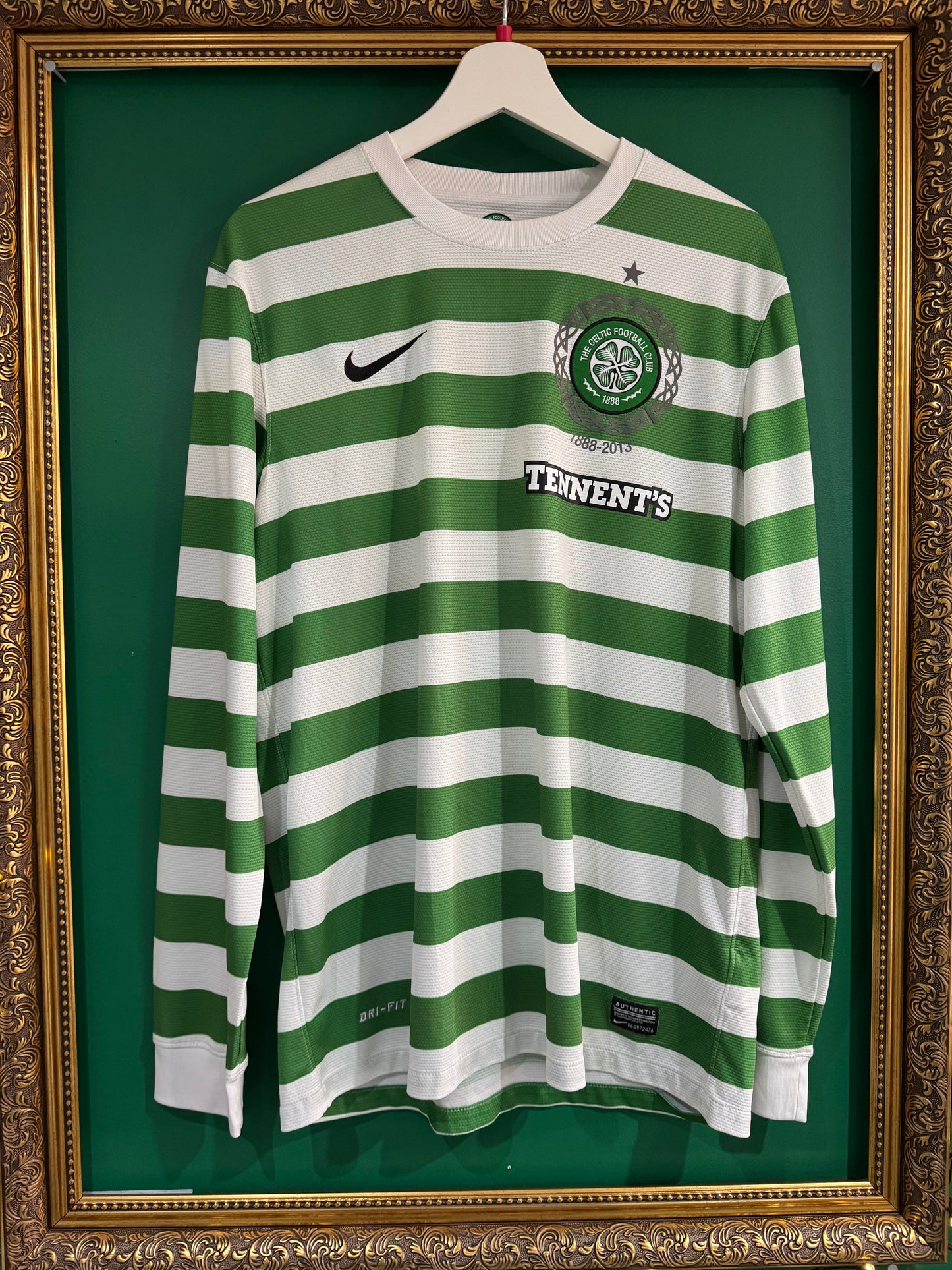 Celtic 2012/13 home shirt large ls Samaras 9