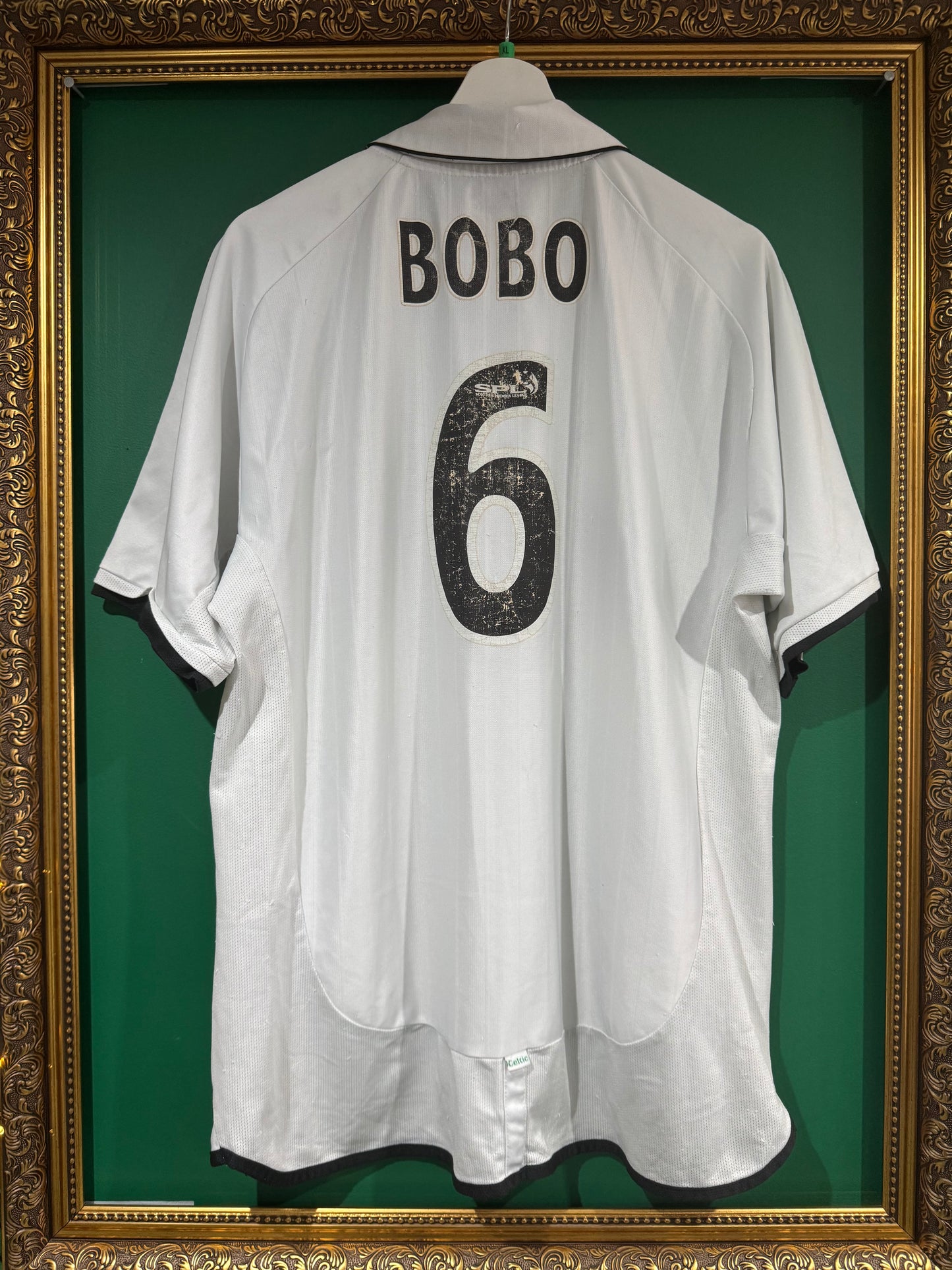 Celtic 2001/02 away shirt xlarge Bobo 6