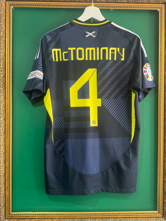 Scotland 2024 home shirt medium McTominey 4