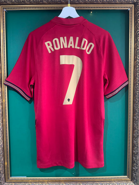 Portugal 2020 home shirt medium Ronaldo 7