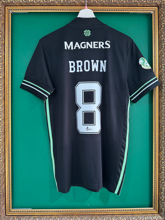 Celtic 2020/21 third shirt match prepared small Brown 8