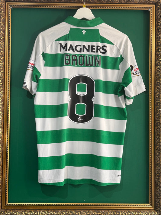 Celtic 2019/20 home shirt medium Brown 8