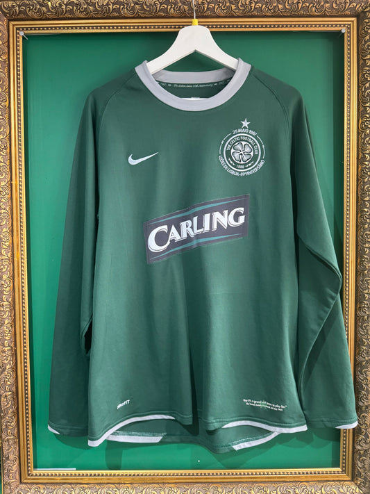 Celtic 2007/08 away shirt medium ls