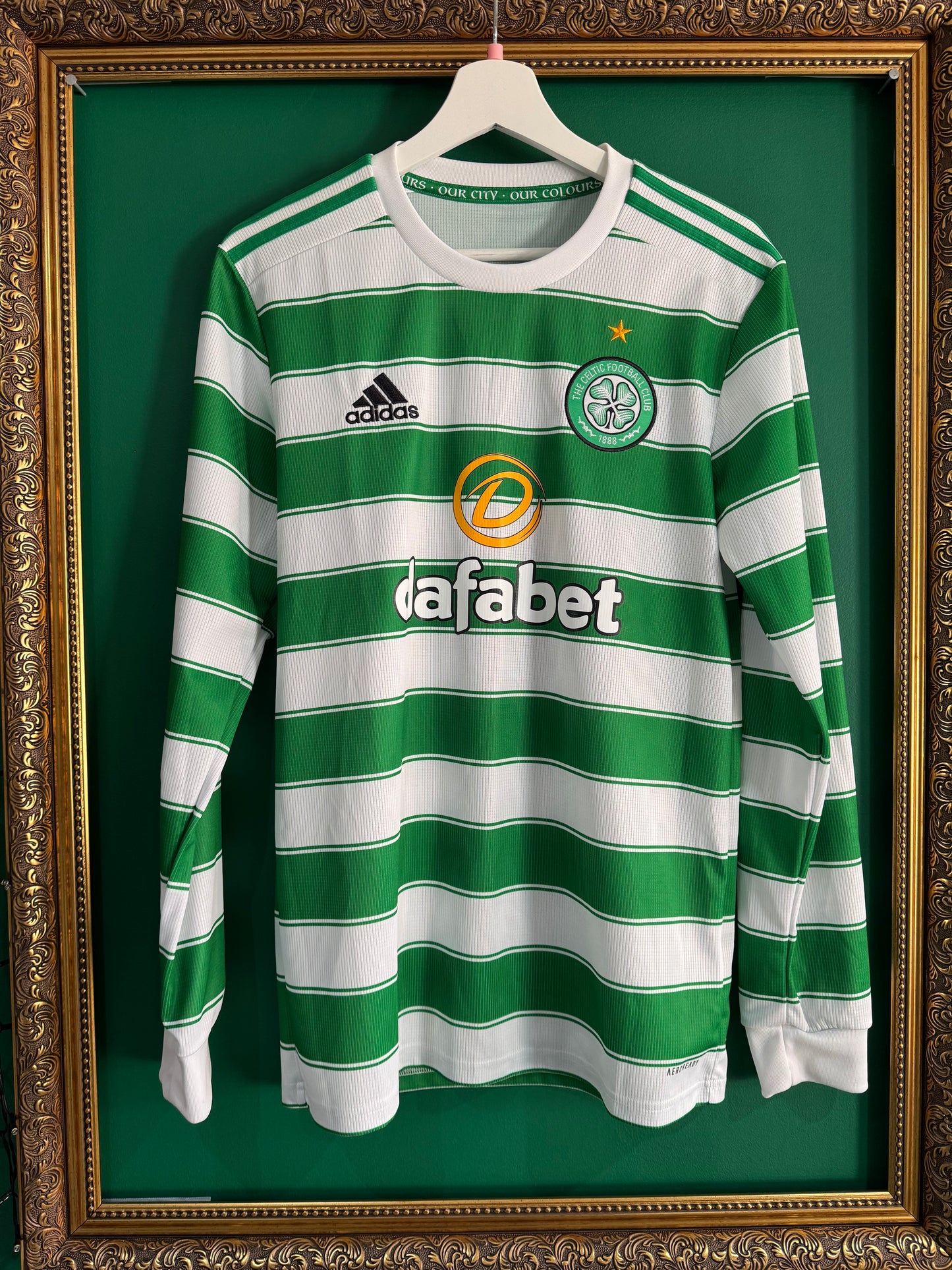 Celtic 2021/22 home small ls Jota 17