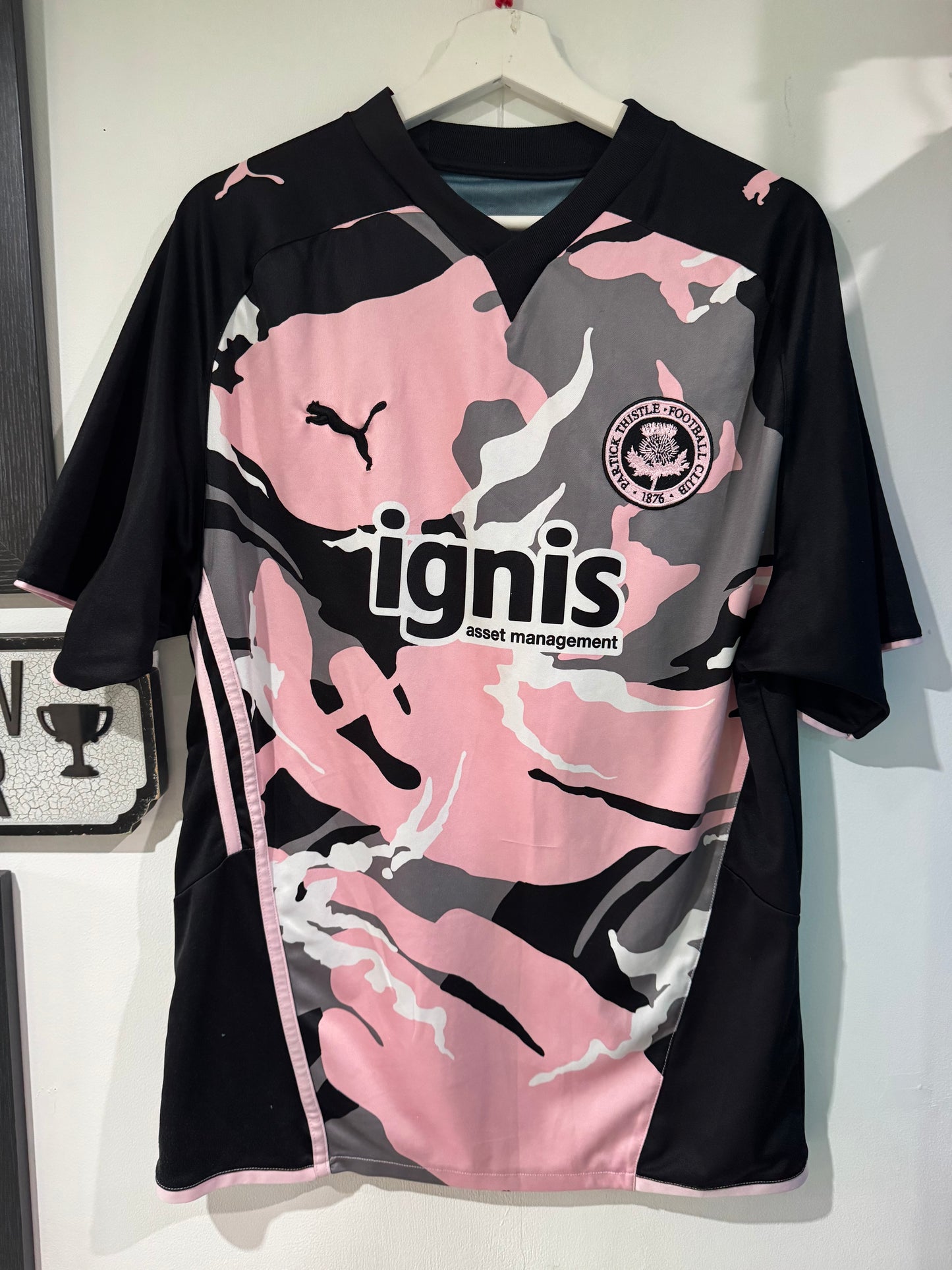 Partick Thistle 2009/11 away shirt large