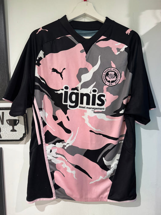 Partick Thistle 2009/11 away shirt large