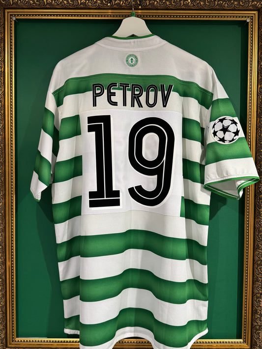 Celtic 2003/04 home xlarge Petrov 19