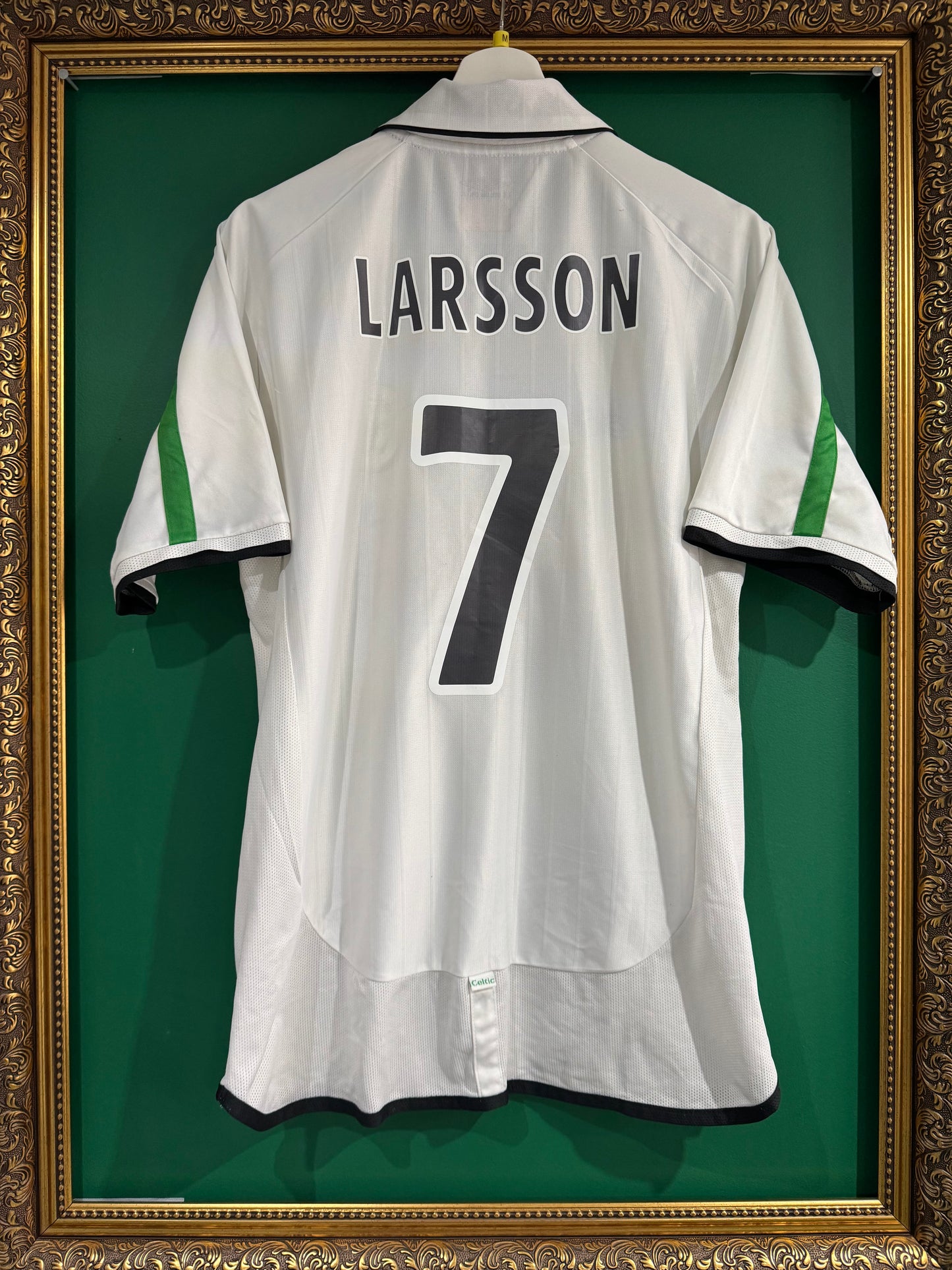 Celtic 2001/02 away football shirt medium 8/10