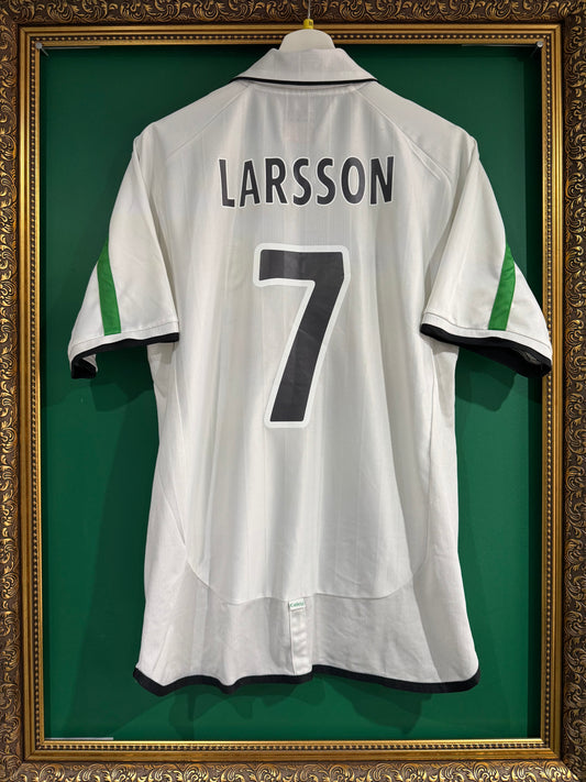 Celtic 2001/02 away football shirt medium 8/10