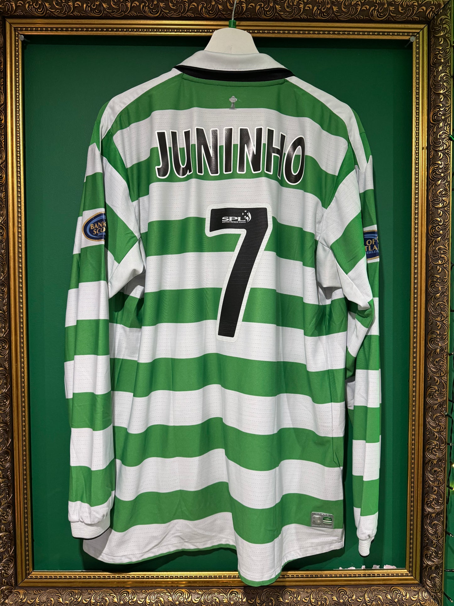 Celtic 2004/05 home xlarge ls Juninho 7