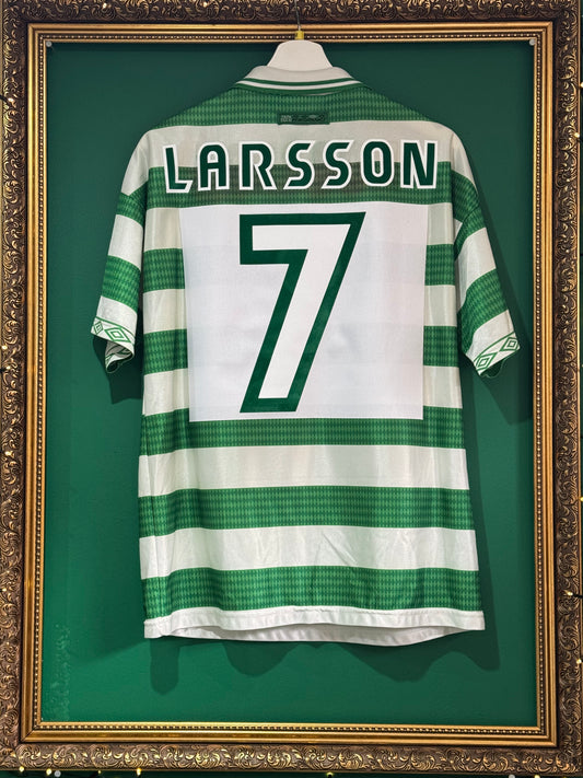 Celtic 1997/99 home medium Larsson 7