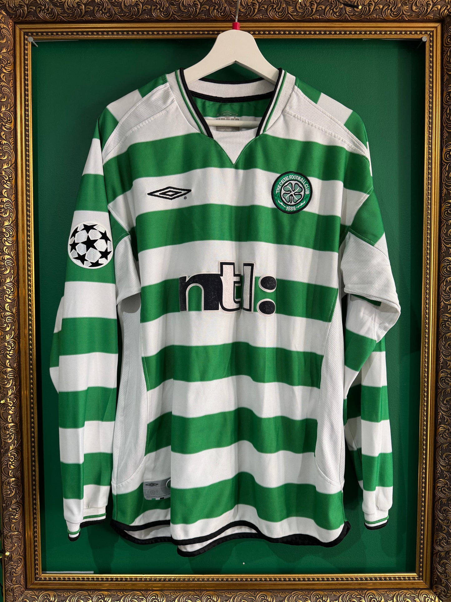 Celtic 2001/03 home shirt large ls McNamara 4