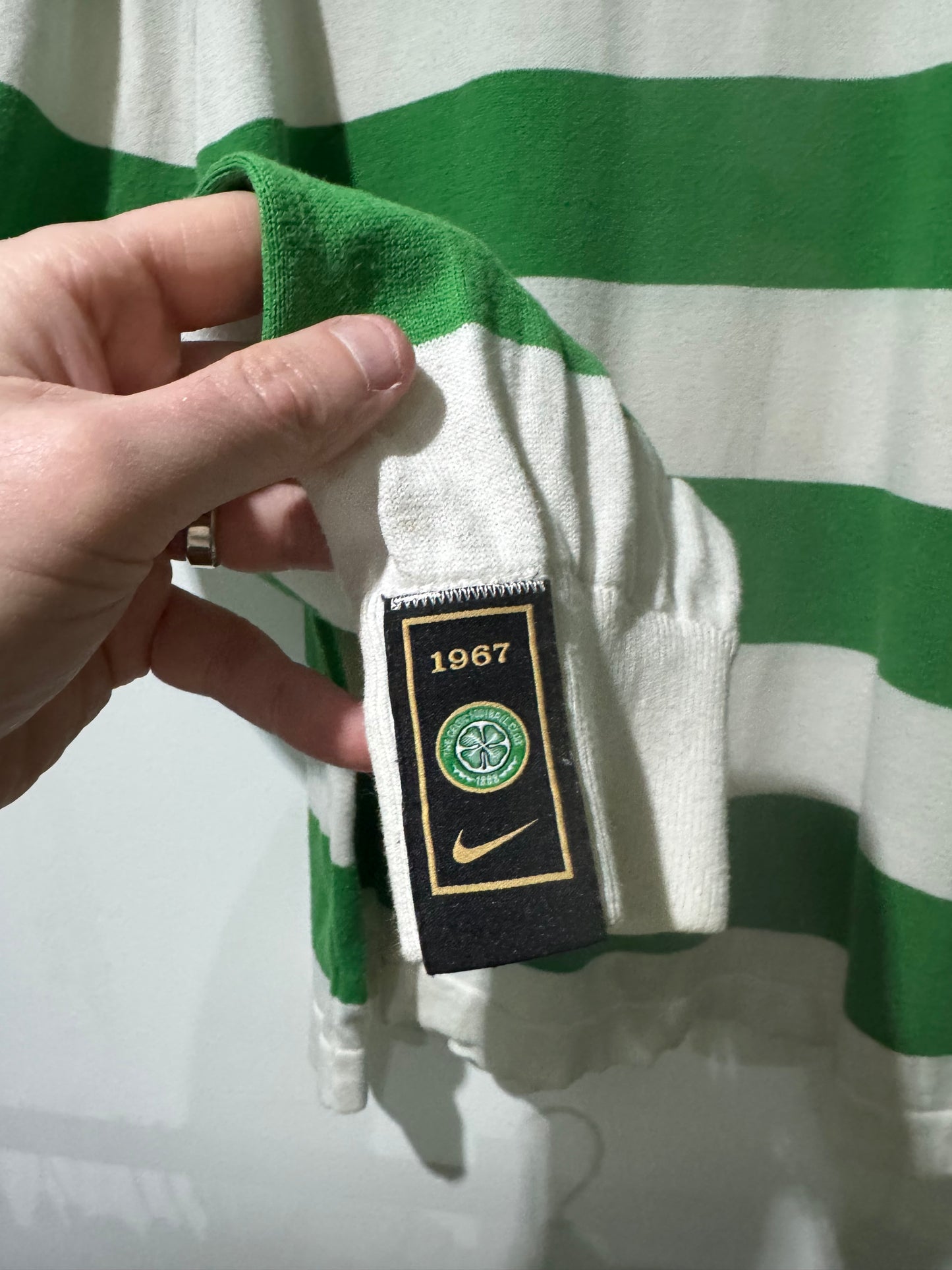 Celtic commemorative Lisbon 1967 shirt large