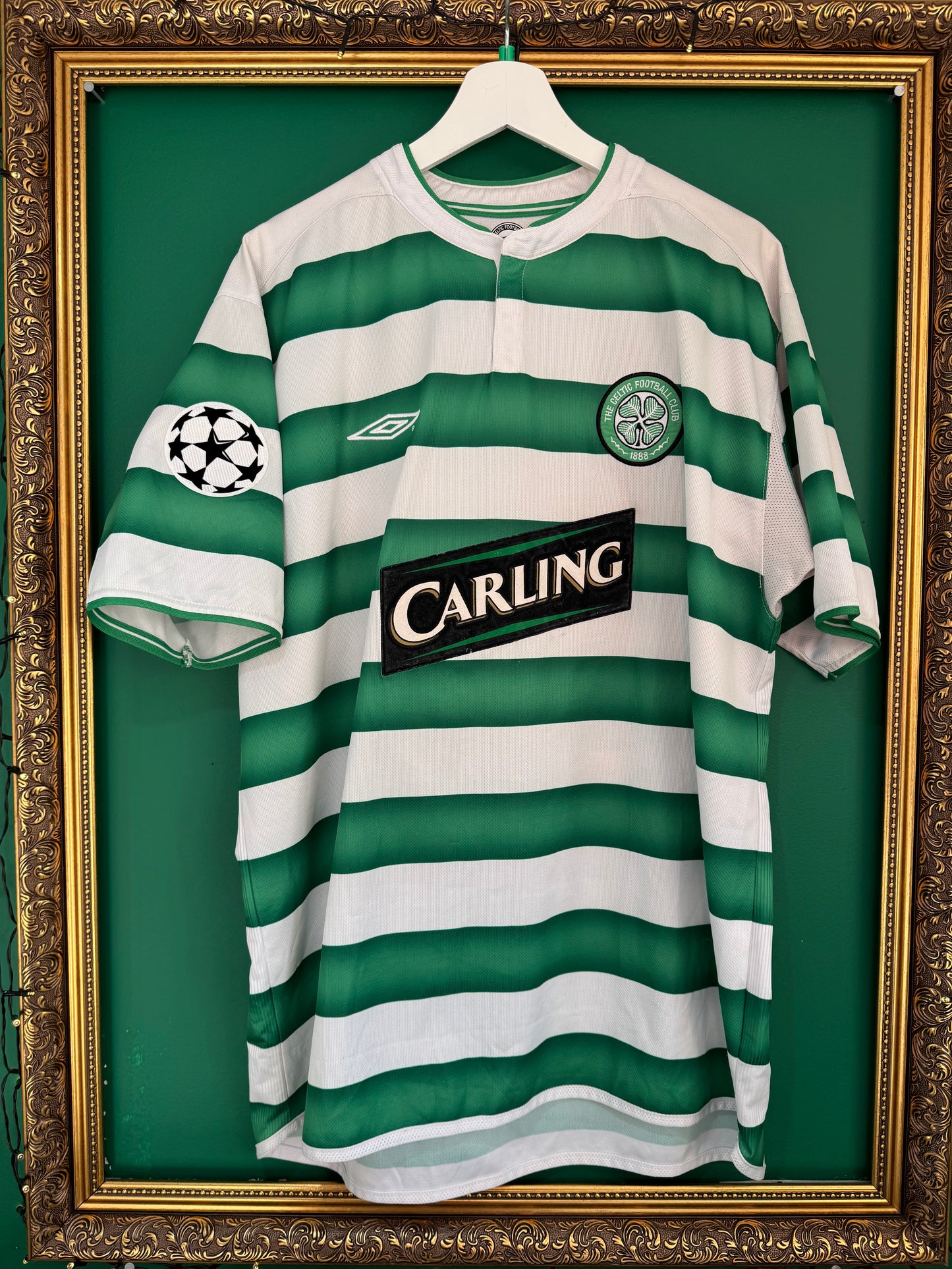 Celtic 2003/04 home xlarge Larsson 7