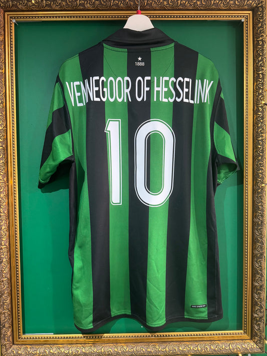 Celtic 2006/08 away shirt large Vennegoor of Hesselink 10