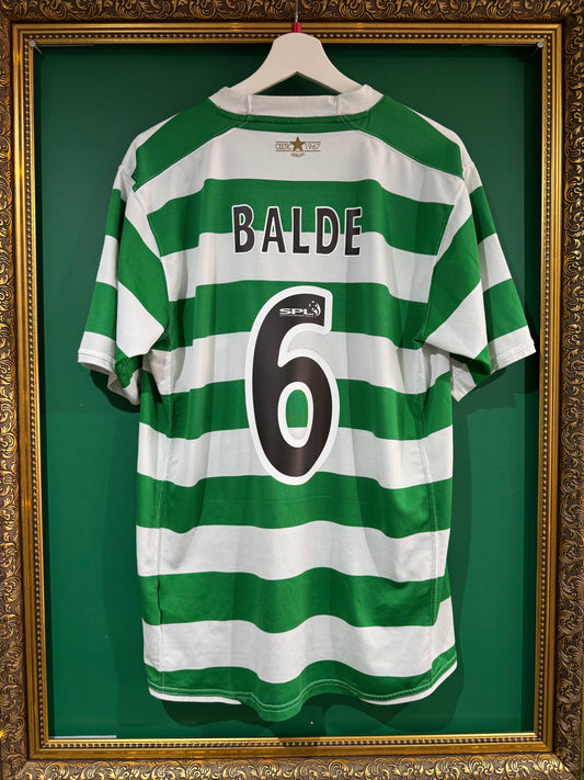 Celtic 2007/08 home shirt large Balde 6