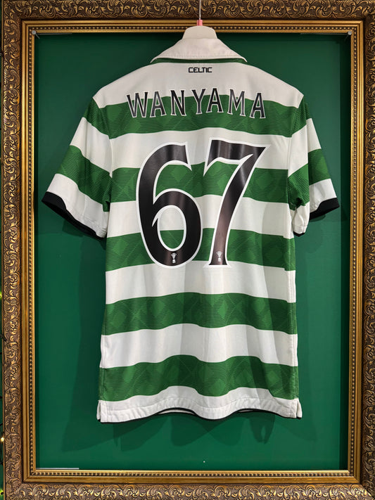 Celtic 2010/11 home shirt small Wanyama 67