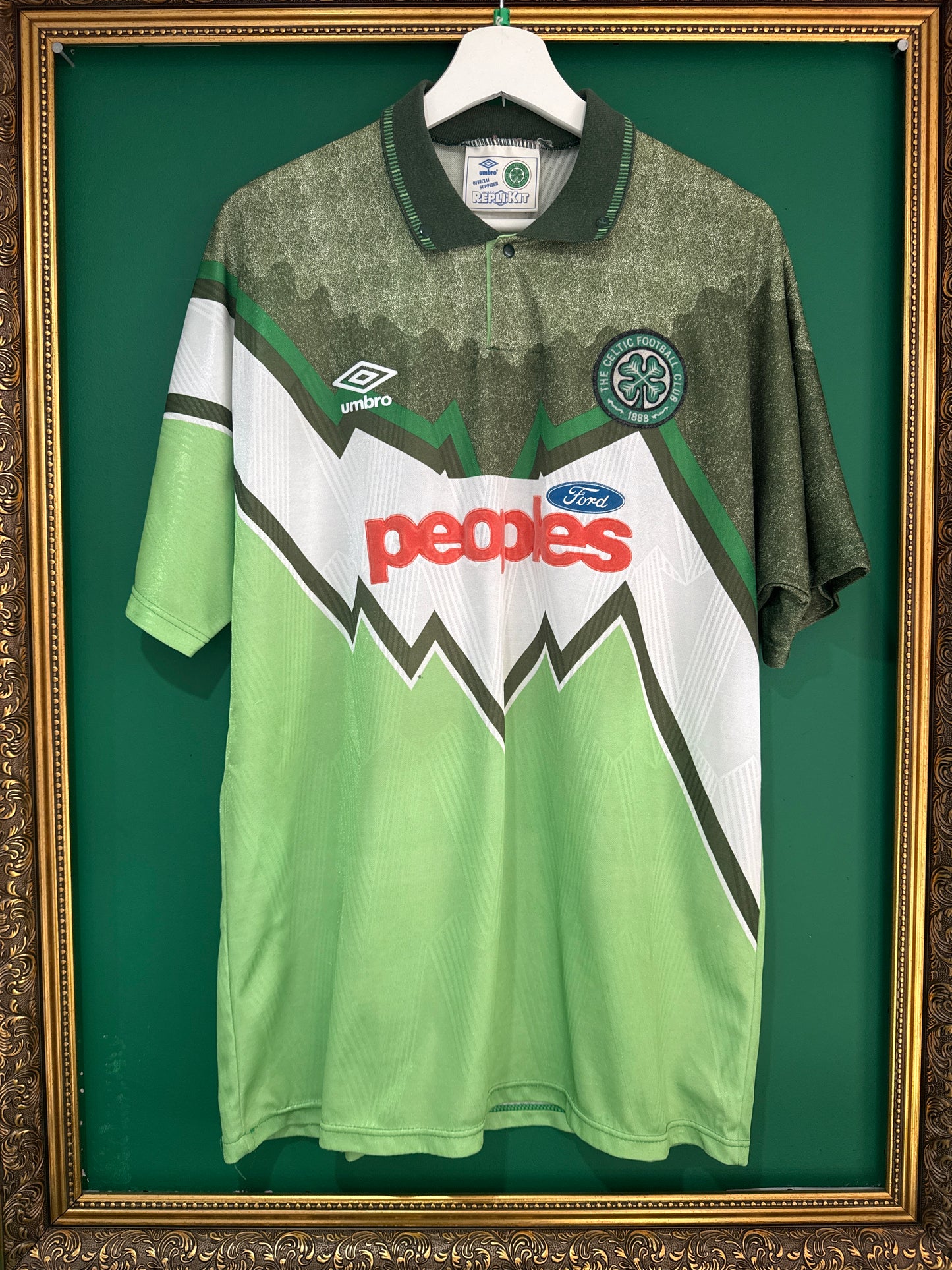 Celtic 1991/92 away shirt xlarge
