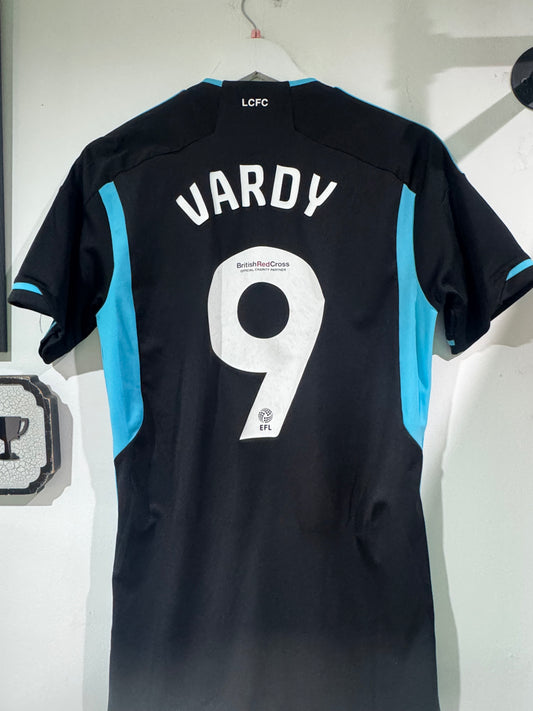 Leicester city 2023/24 away shirt Vardy 9 small