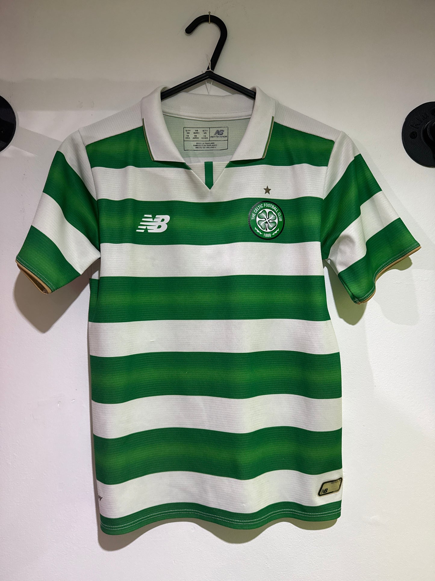 Celtic 2016/17 home shirt 6-7 years
