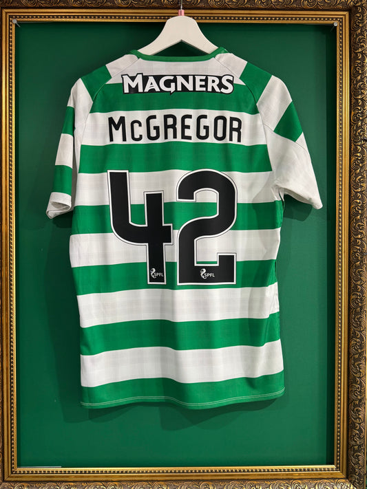 Celtic 2018/19 home shirt small McGregor 42