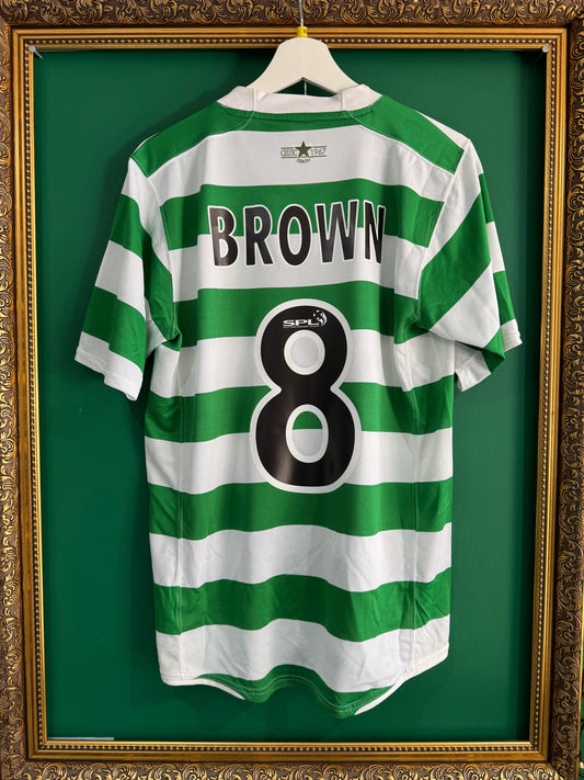 Celtic 2007/08 home medium Brown 8