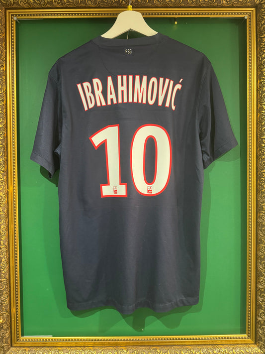 PSG 2012/13 home shirt medium Ibrahimovic 10