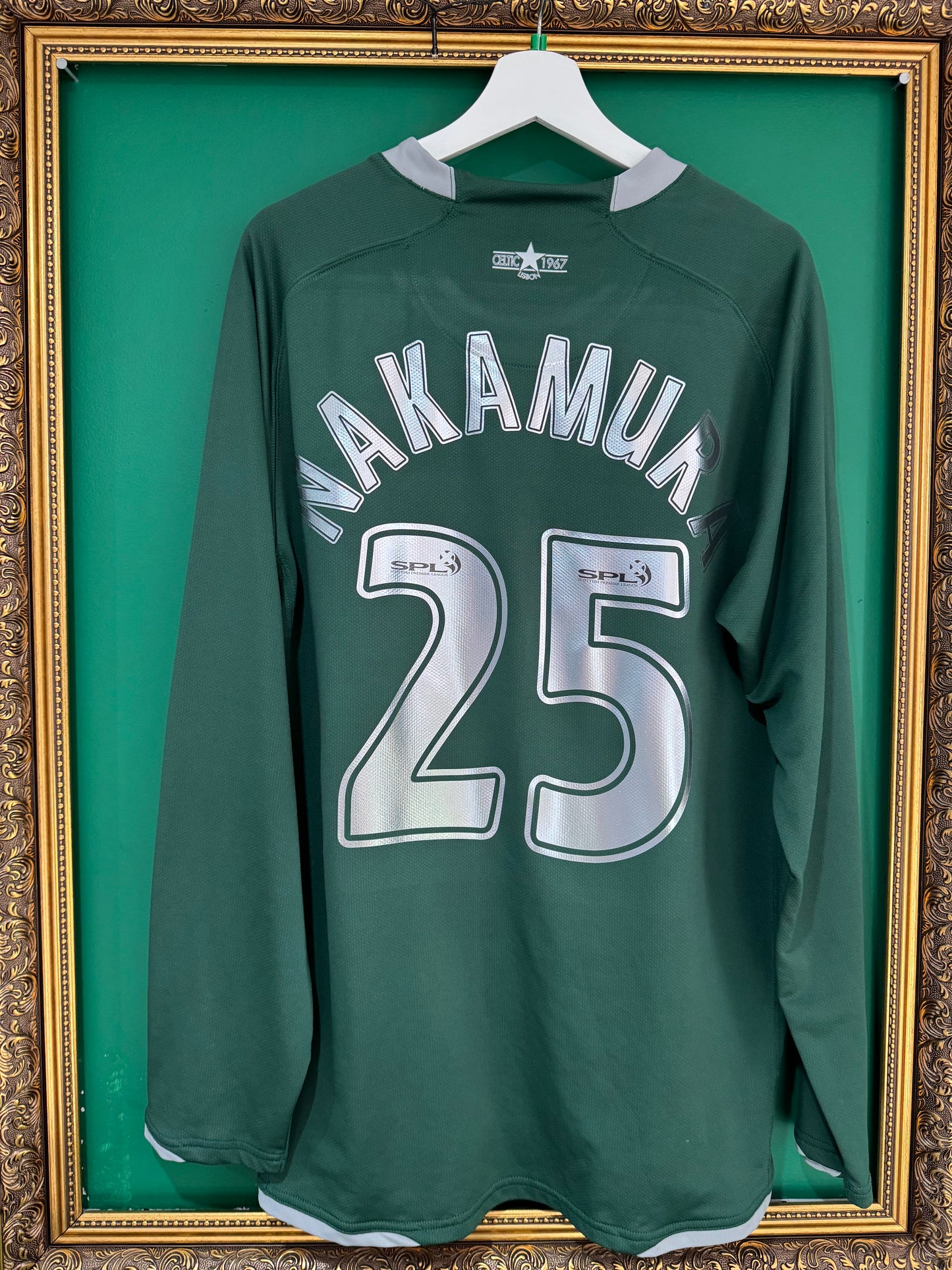 Celtic 2007/08 xlarge away ls Nakamura 25