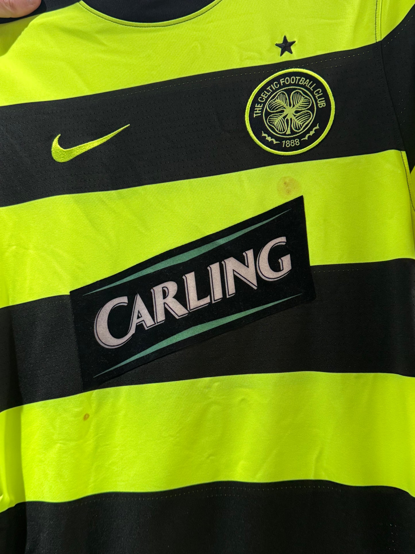 Celtic 2009/10 away shirt medium 7/10
