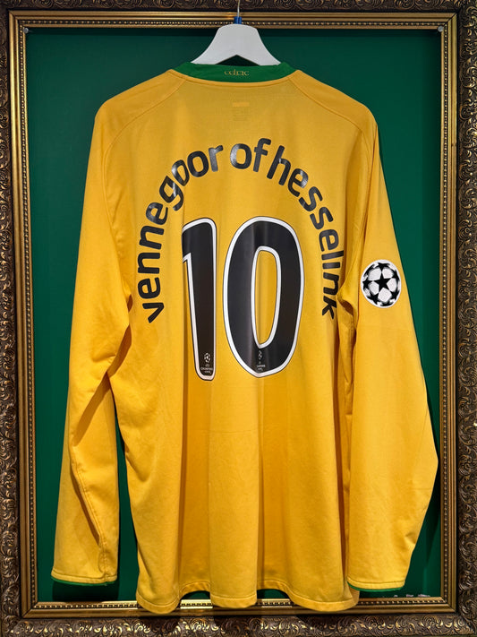 Celtic 2008/09 away xxlarge ls Vennegoor of Hesselink 10