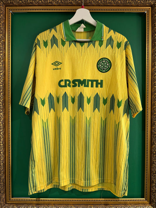 Celtic 1989/91 away shirt large 8/10