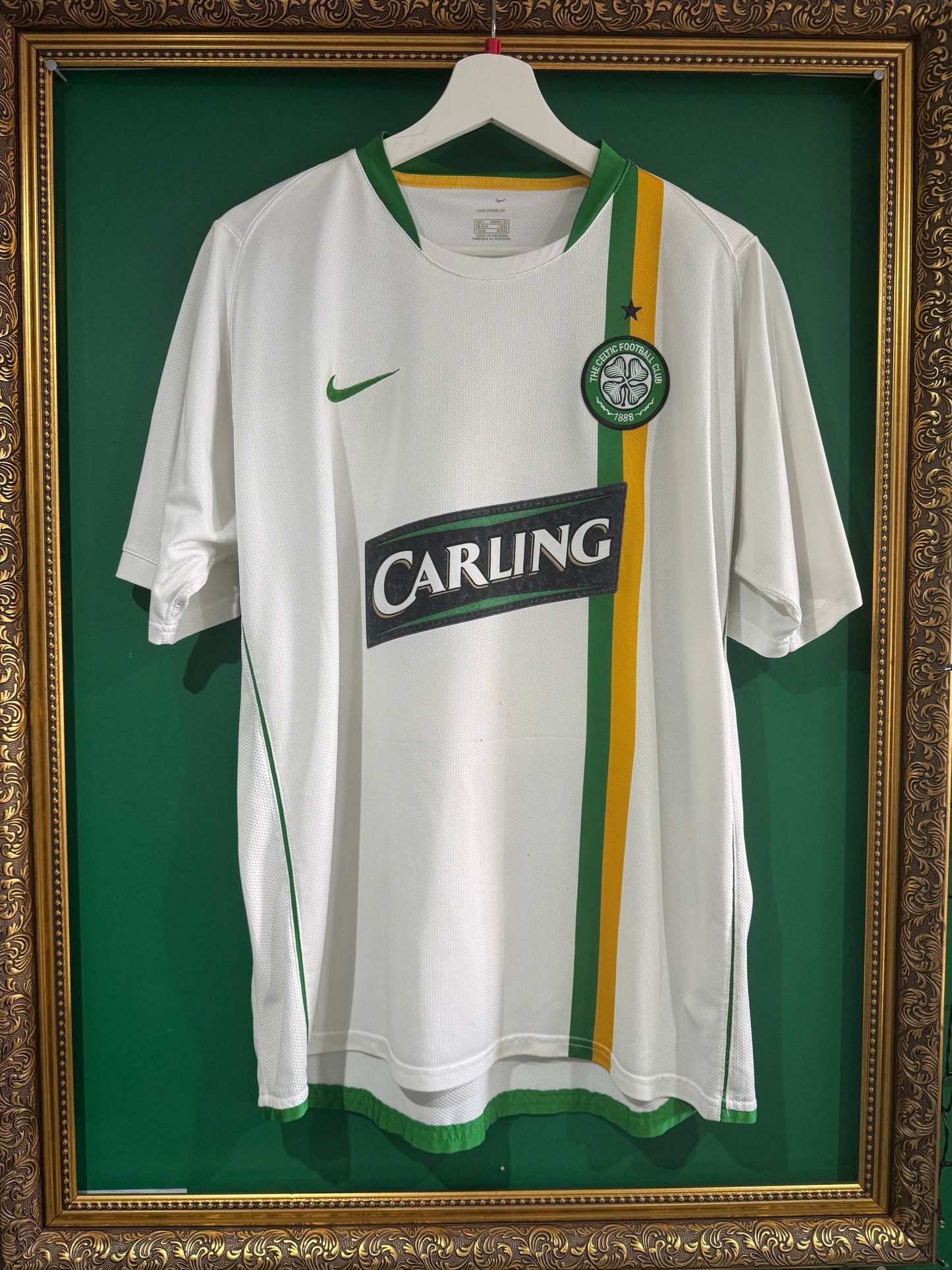 Celtic 2006/08 fourth European shirt large Nakamura 25
