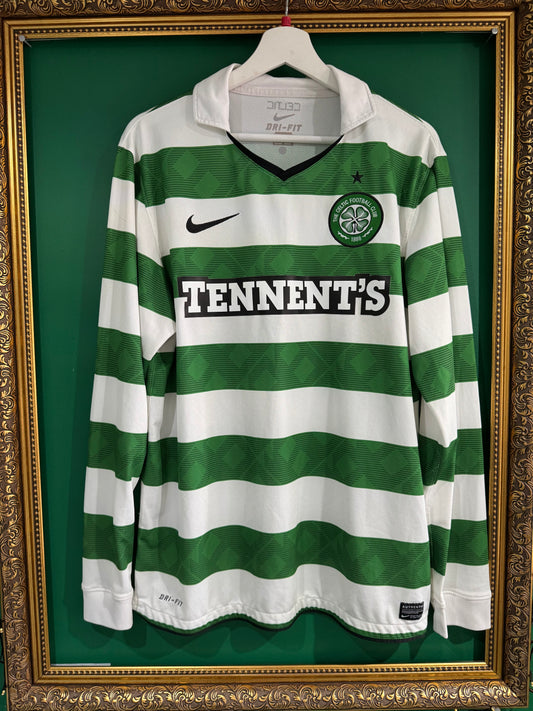Celtic 2011/12 home shirt large ls