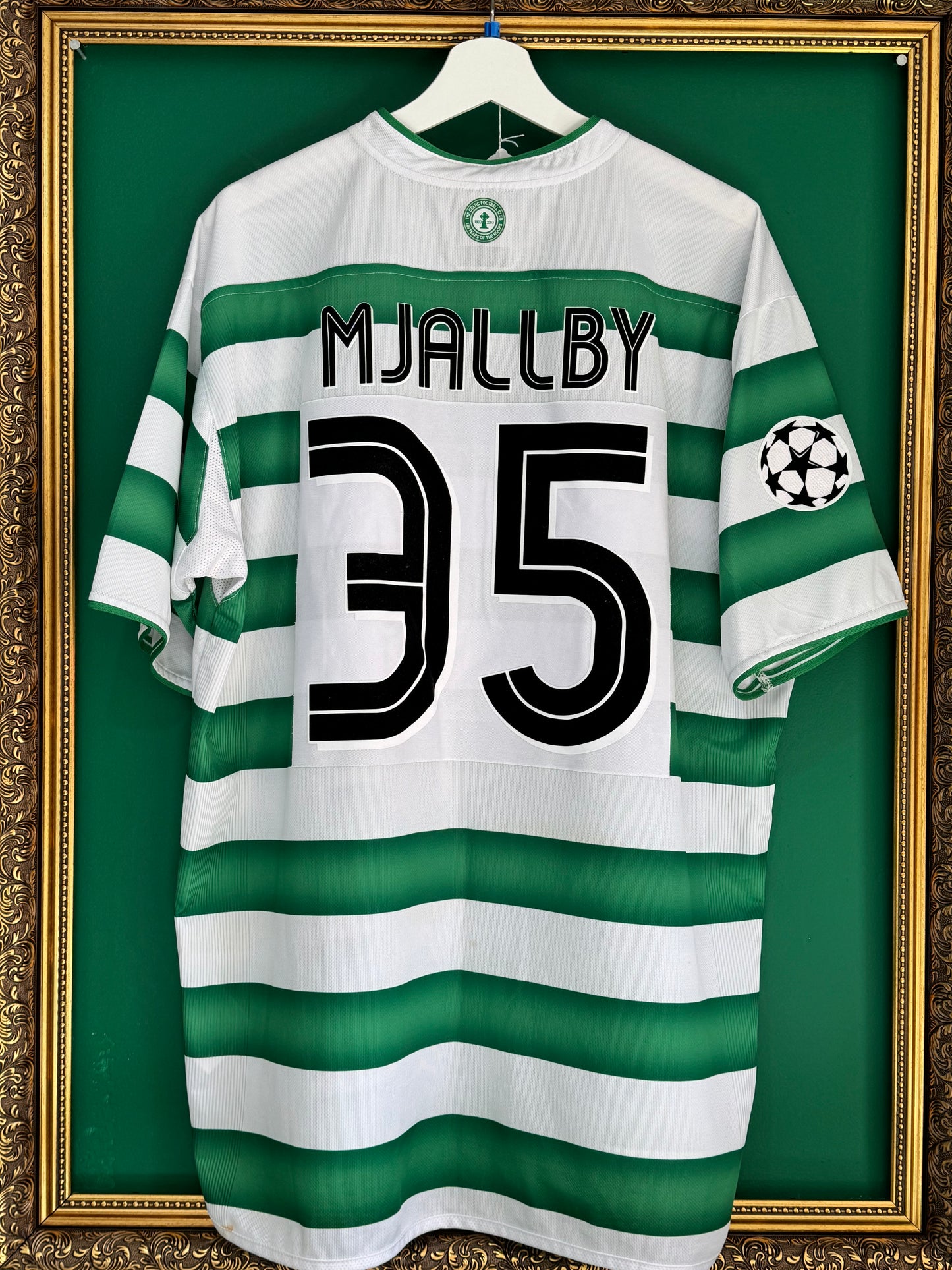 Celtic 2003/04 home xxl Mjallby 35