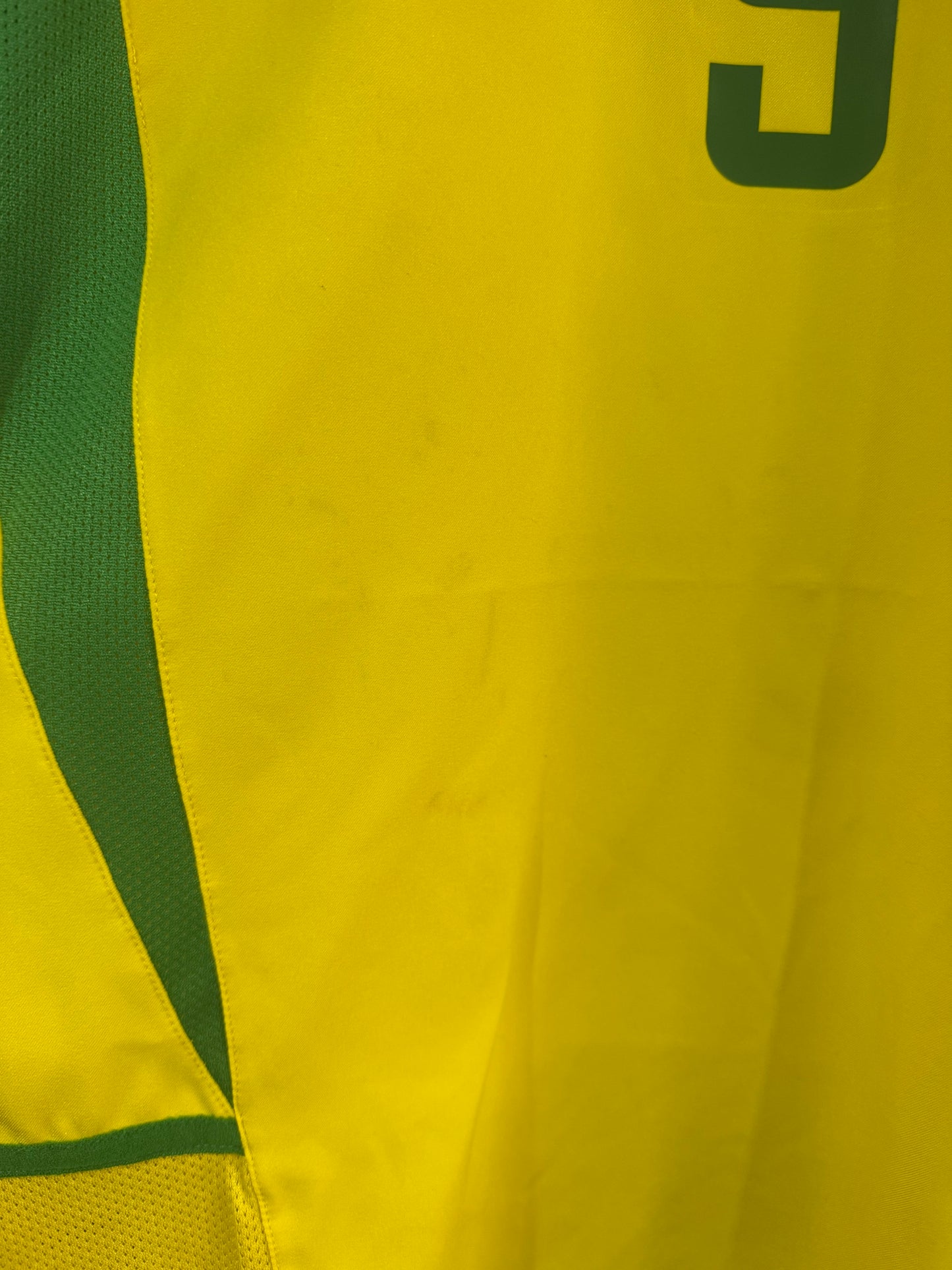 Brazil 2002 home shirt xlarge Ronaldo 9