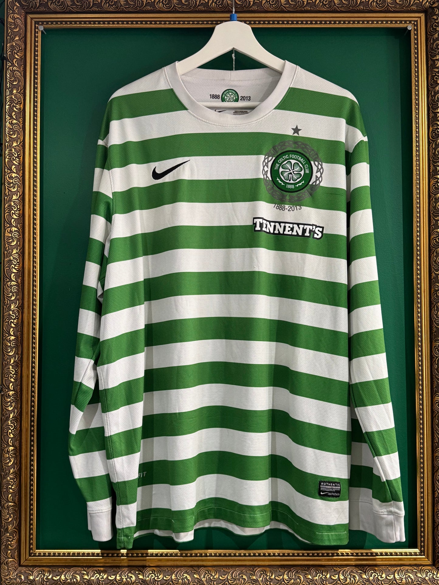 Celtic 2012/13 home shirt ls xxlarge