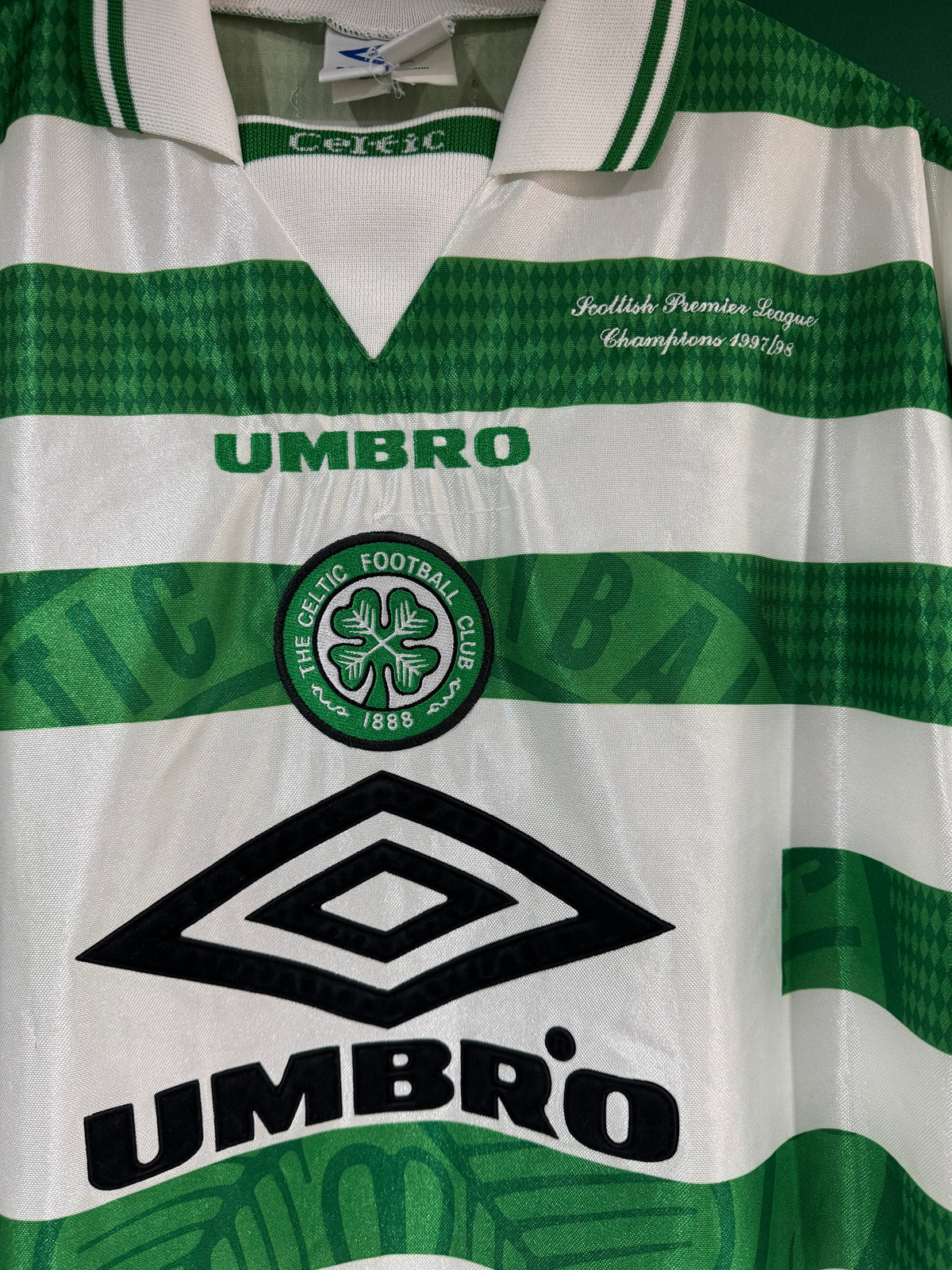 Celtic 1997/99 home shirt large
