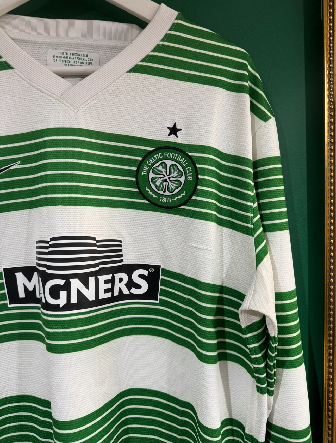 Celtic 2014/15 home shirt xlarge ls