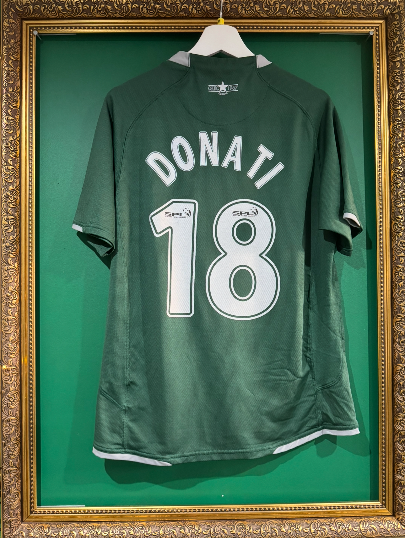 Celtic 2007/08 away shirt medium Donati 18