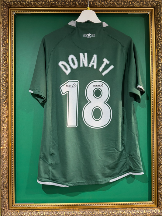 Celtic 2007/08 away shirt medium Donati 18