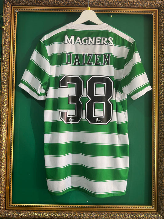 Celtic 2021/22 home shirt medium Daizen 38