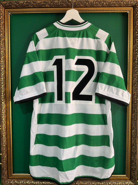 Celtic 2001/03 home shirt xlarge matchworn / player issue pre season 12 David Fernandez
