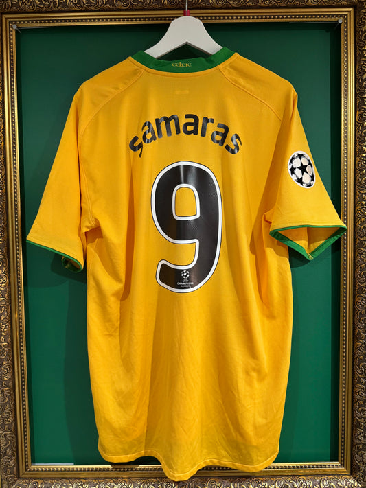 Celtic 2008/09 away shirt large Samaras 9