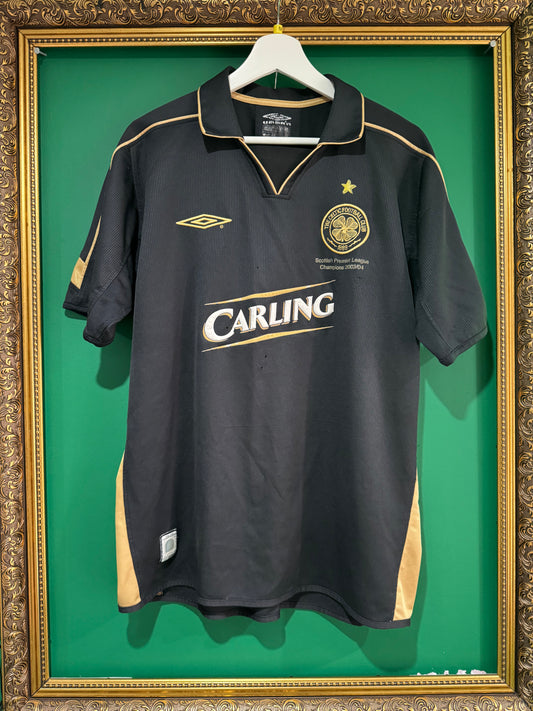 Celtic 2003/04 away shirt medium
