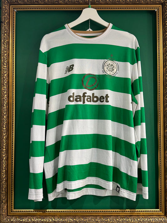 Celtic 2017/18 home shirt xlarge ls