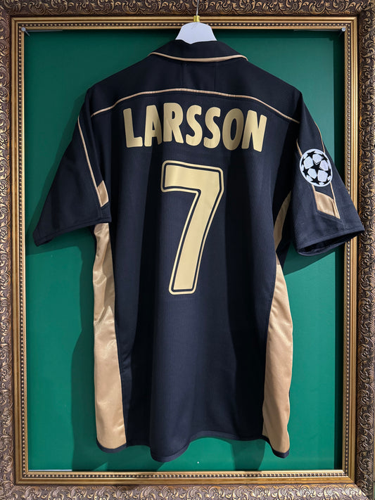 Celtic 2003/04 away shirt Larsson 7 medium